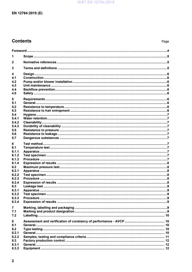 EN 12764:2015 EN 12764:2015 - Page 4 preview