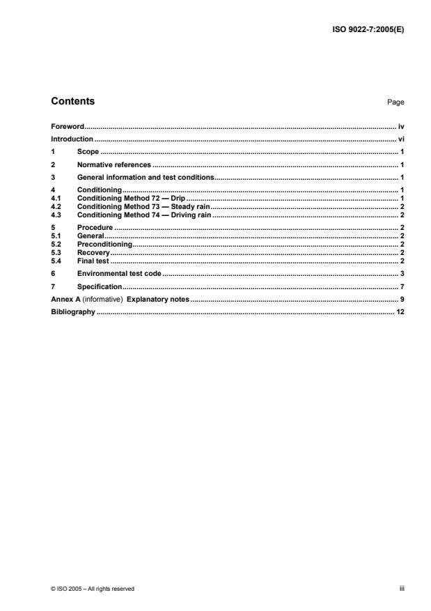 ISO 9022-7:2005 - Optics and photonics -- Environmental test methods