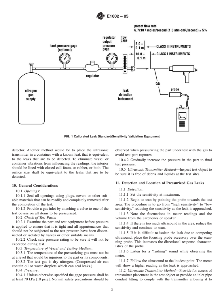 ASTM E1002-05 - Standard Test Method for Leaks Using Ultrasonics