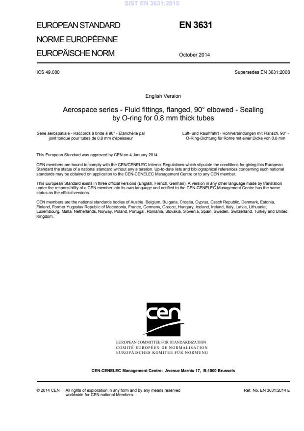 EN 3631:2014 EN 3631:2015 - Page 3 preview