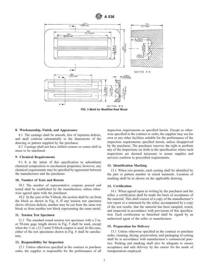 ASTM A536-84(1999)e1 - Standard Specification for Ductile Iron Castings