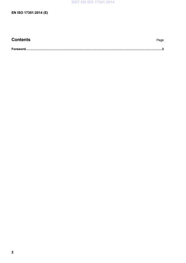 EN ISO 17351:2014 EN ISO 17351:2014 - Page 4 preview