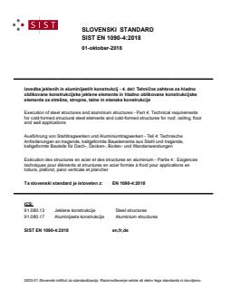 EN 1090-4:2018 (DE) - BARVE - Page 1 preview