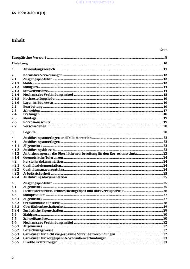 EN 1090-2:2018 EN 1090-2:2018 (DE) - Page 4 preview