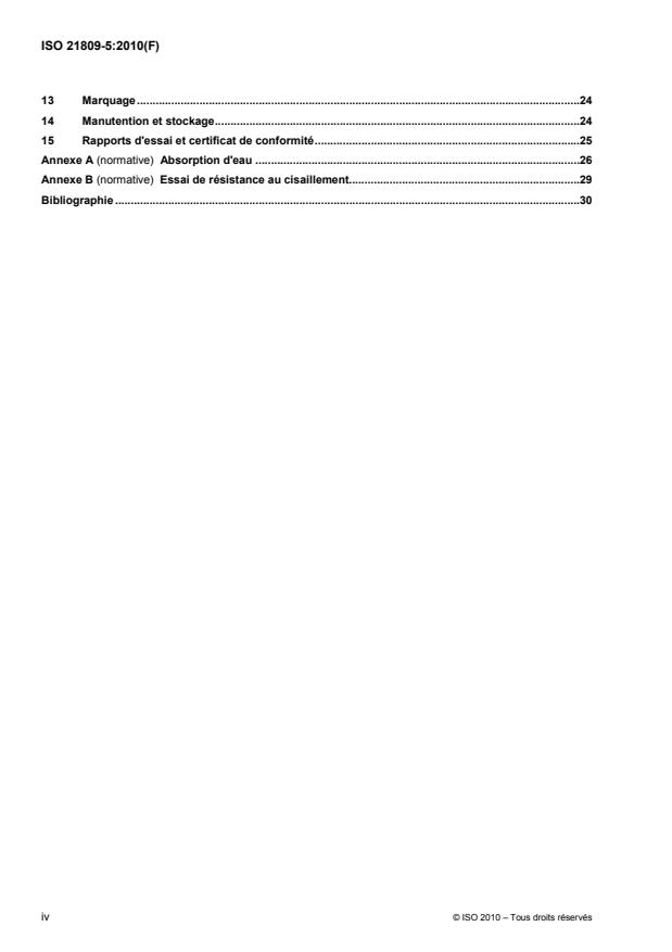 ISO 21809-5:2010 ISO 21809-5:2010 - Industries du pétrole et du gaz naturel -- Revetements externes des conduites enterrées ou immergées utilisées dans les systemes de transport par conduites - Page 4 preview