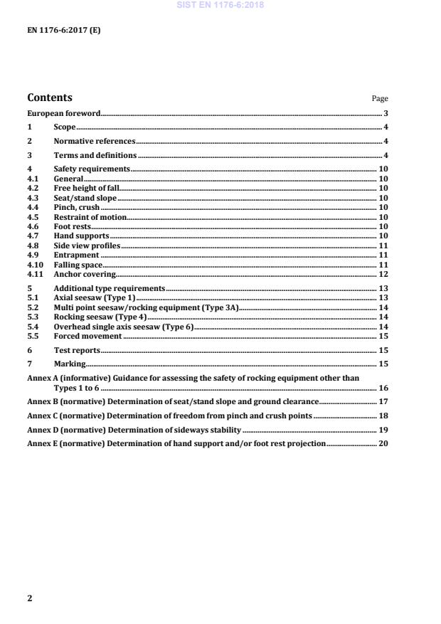 EN 1176-6:2017 EN 1176-6:2018 - Page 4 preview