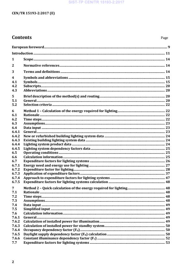 SIST-TP CEN/TR 15193-2:2017 SIST-TP CEN/TR 15193-2:2017 - BARVE - Page 4 preview