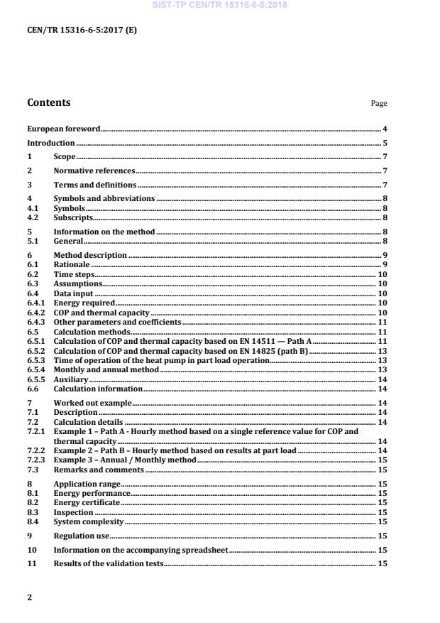 CEN/TR 15316-6-5:2017 TP CEN/TR 15316-6-5:2018 - Page 4 preview