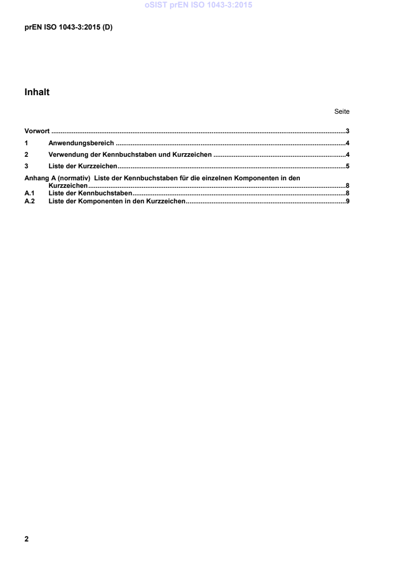 SIST EN ISO 1043-3:2017 oSIST prEN ISO 1043-3:2015 - Page 4 preview