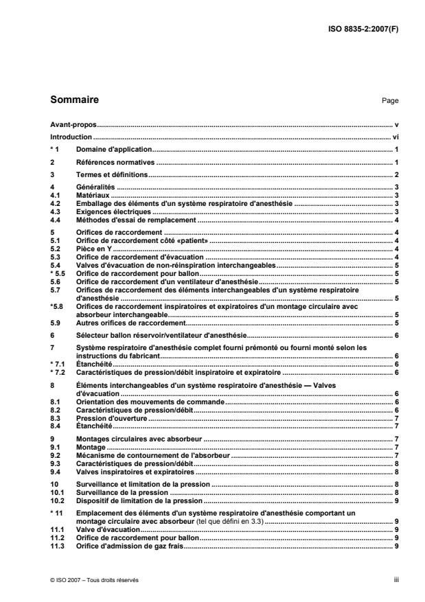 ISO 8835-2:2007 - Systemes d'anesthésie par inhalation