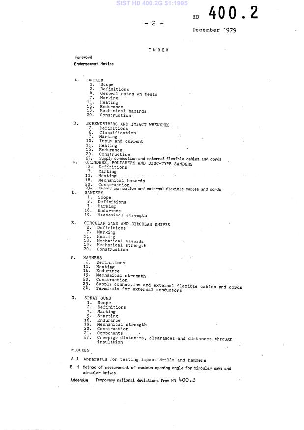 HD 400.2G S1:1980 HD 400.2G S1:1995 - Page 4 preview