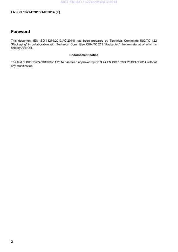 EN ISO 13274:2013/AC:2014 EN ISO 13274:2014/AC:2014 - Page 4 preview