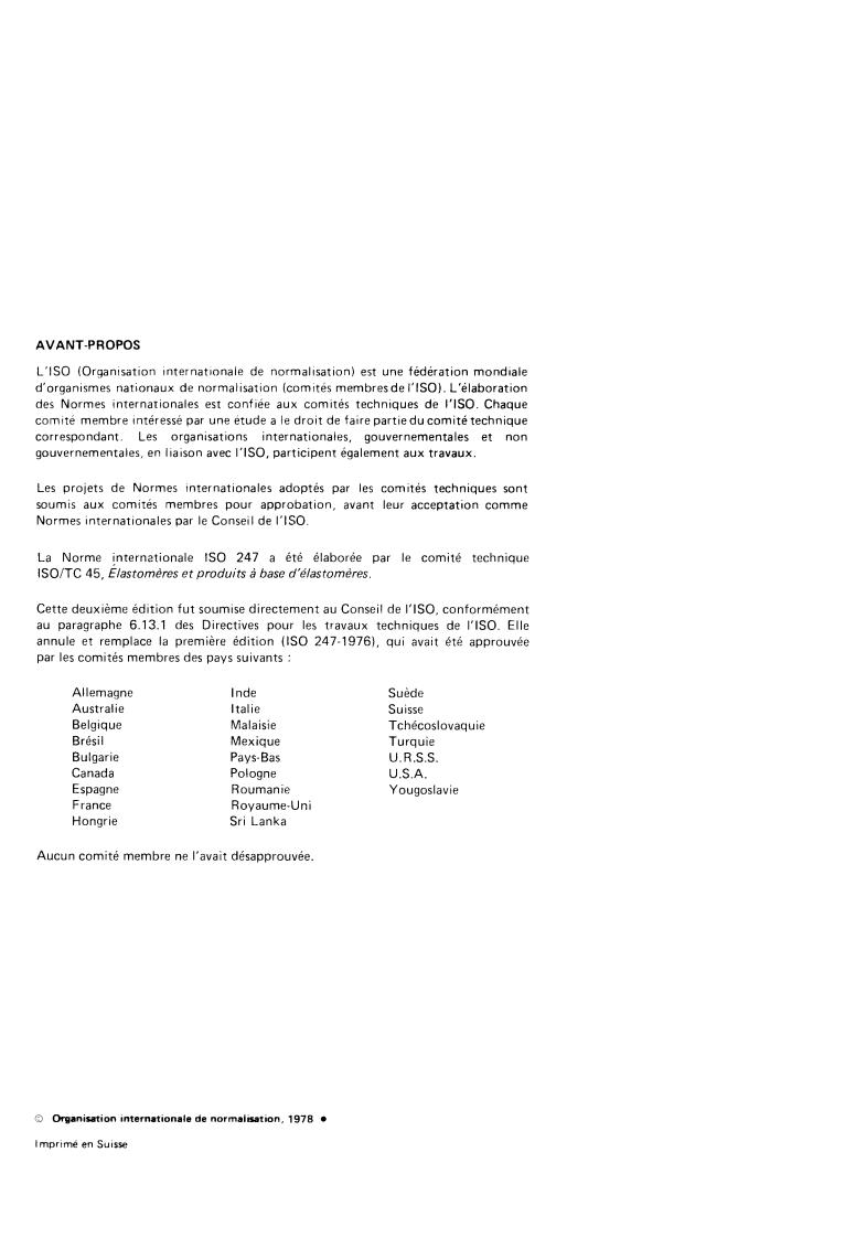 ISO 247:1978 ISO 247:1978 - Rubber — Determination of ash
Released:5/1/1978 - Page 2 preview