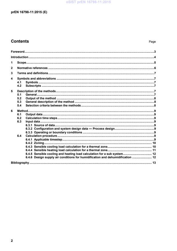 prEN 16798-11 prEN 16798-11:2015 - Page 4 preview