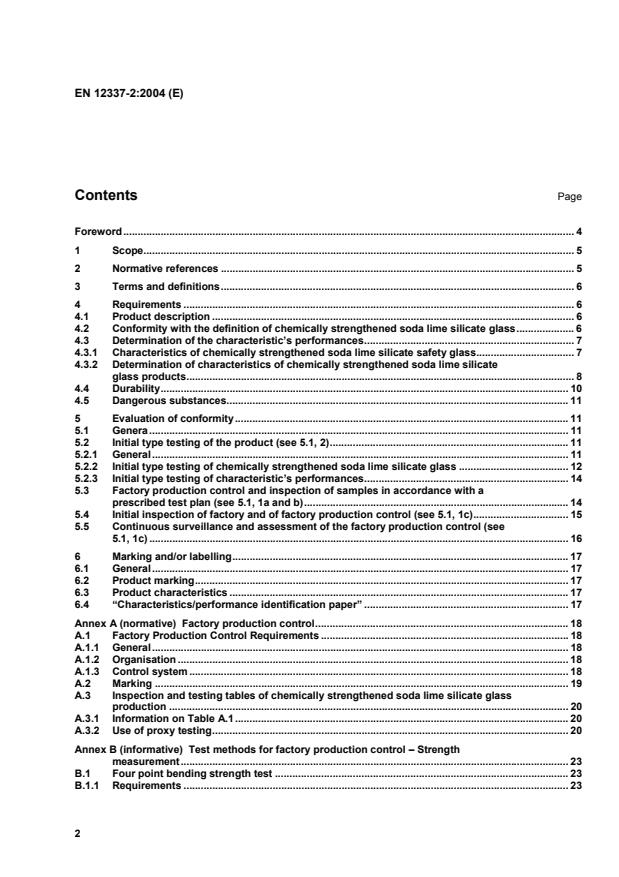 EN 12337-2:2004 EN 12337-2:2005 - Page 4 preview