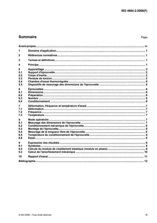 ISO 4664-2:2006 - Caoutchouc vulcanisé ou thermoplastique -- Détermination des propriétés dynamiques