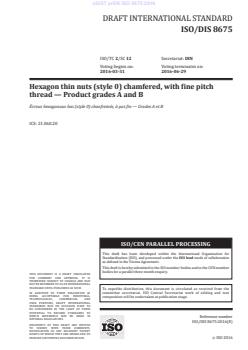 prEN ISO 8675 prEN ISO 8675:2016 - Page 3 preview