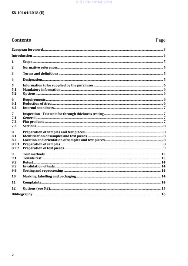 SIST EN 10164:2018 SIST EN 10164:2018 - Page 4 preview