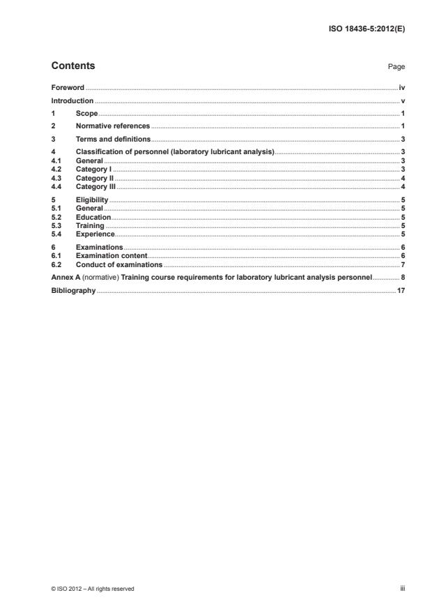 ISO 18436-5:2012 - Condition monitoring and diagnostics of machines -- Requirements for qualification and assessment of personnel