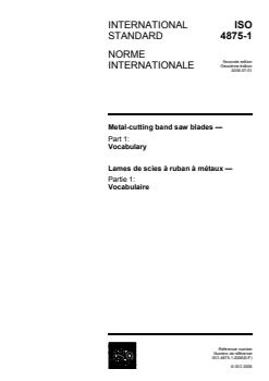 ISO 4875-1:2006 ISO 4875-1:2006 - Page 1 preview