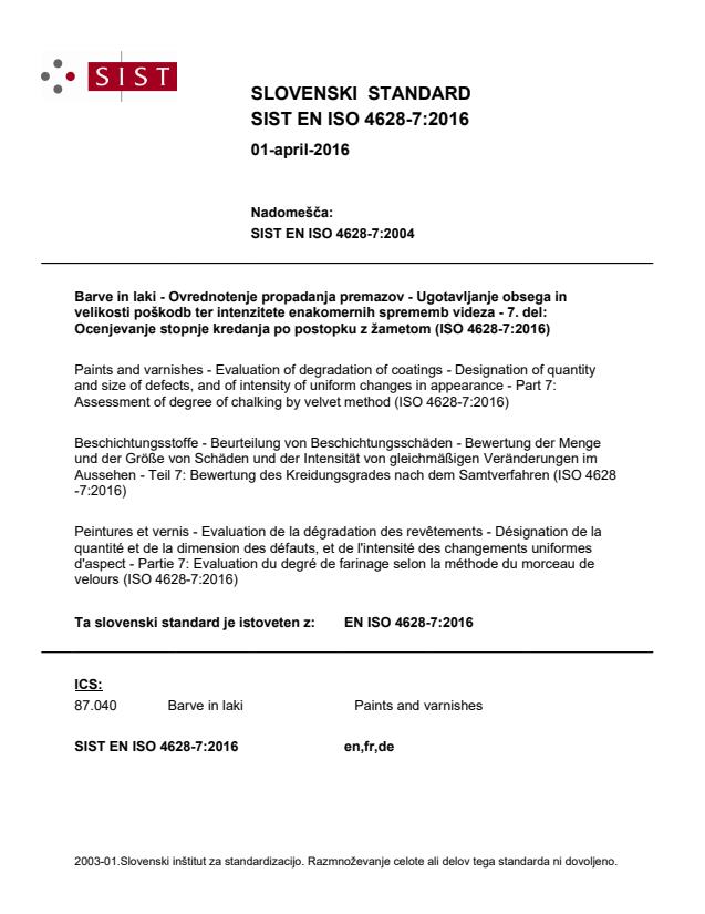 EN ISO 4628-7:2016