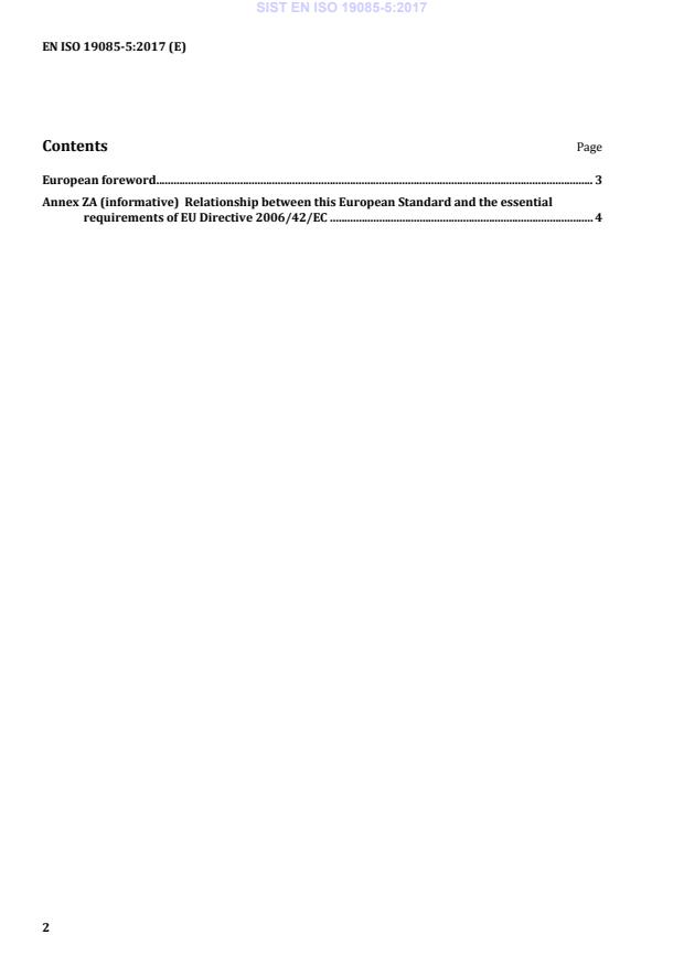 SIST EN ISO 19085-5:2017 SIST EN ISO 19085-5:2017 - Page 4 preview