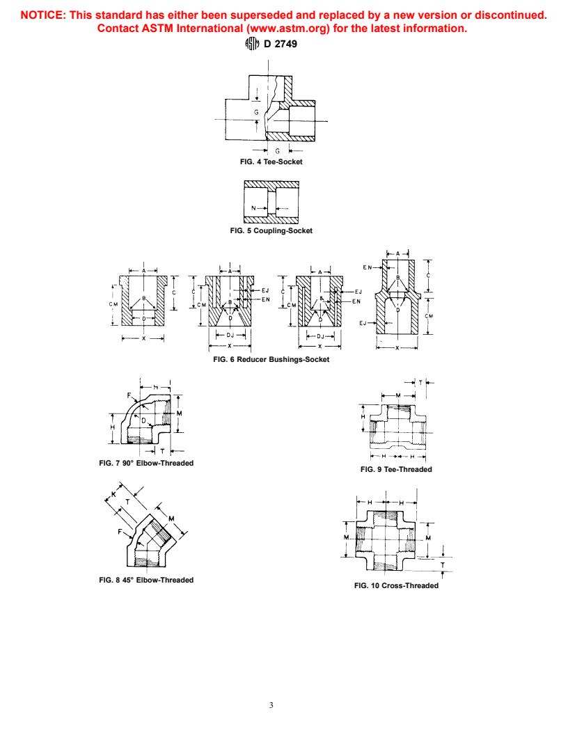 ASTM D2749-92(1999)e1 - Standard Symbols for Dimensions of Plastic Pipe Fittings