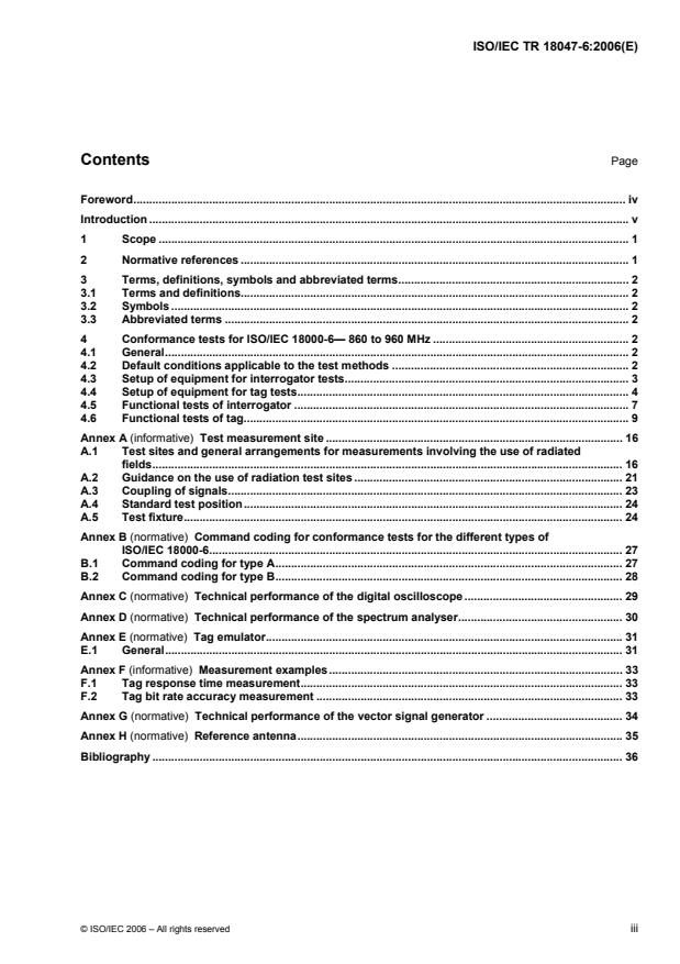 ISO/IEC TR 18047-6:2006 - Information technology -- Radio frequency identification device conformance test methods