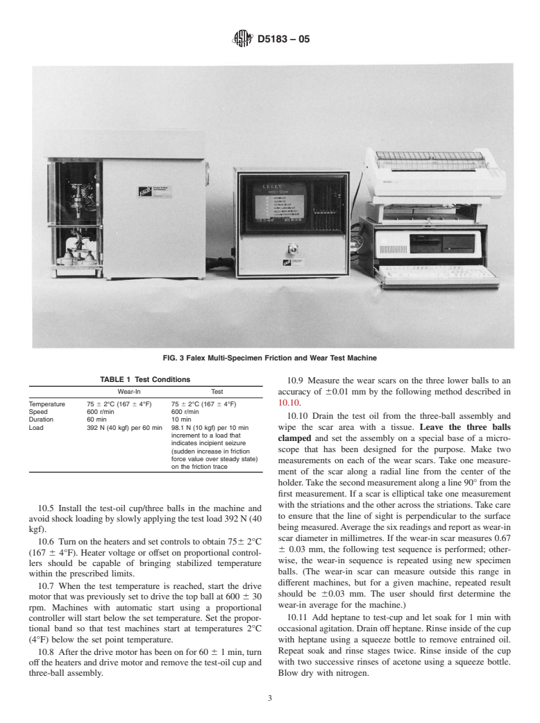 ASTM D5183-05 - Standard Test Method for Determination of the Coefficient of Friction of Lubricants Using the Four-Ball Wear Test Machine