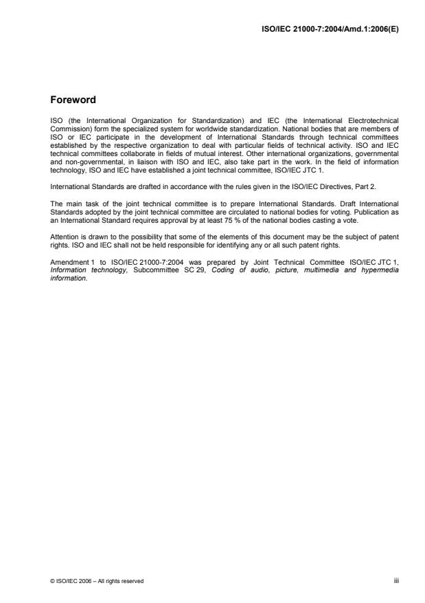 ISO/IEC 21000-7:2004/Amd 1:2006 - DIA Conversions and Permissions