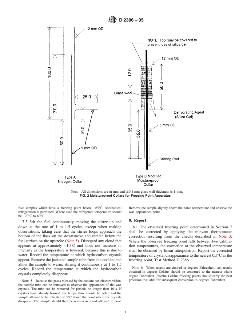 ASTM D2386-05 - Standard Test Method for Freezing Point of Aviation Fuels