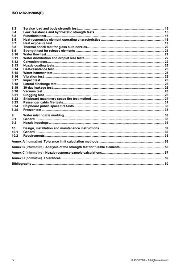 ISO 6182-9:2005 ISO 6182-9:2005 - Fire protection -- Automatic sprinkler system - Page 4 preview