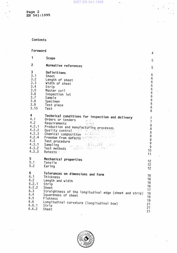 EN 541:1995 EN 541:1998 - Page 4 preview