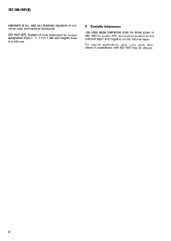 ISO 296:1991 - Machine tools — Self-holding tapers for tool shanks
Released:3/14/1991 - Page 4 preview