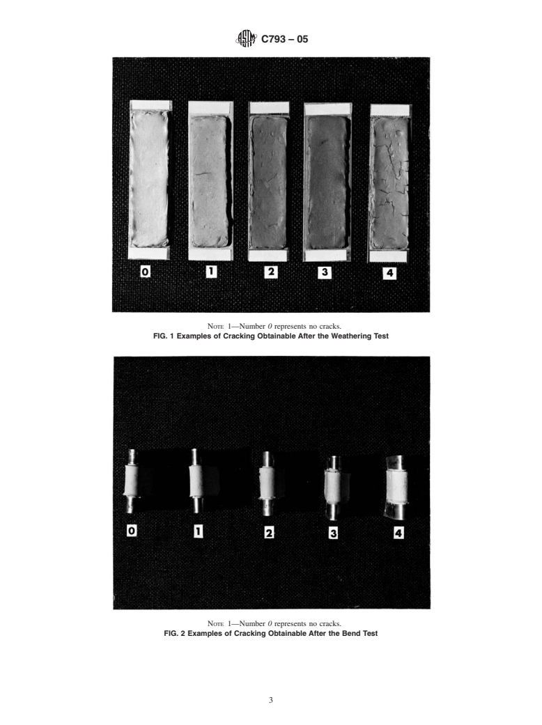 ASTM C793-05 - Standard Test Method for Effects of Laboratory Accelerated Weathering on Elastomeric Joint Sealants