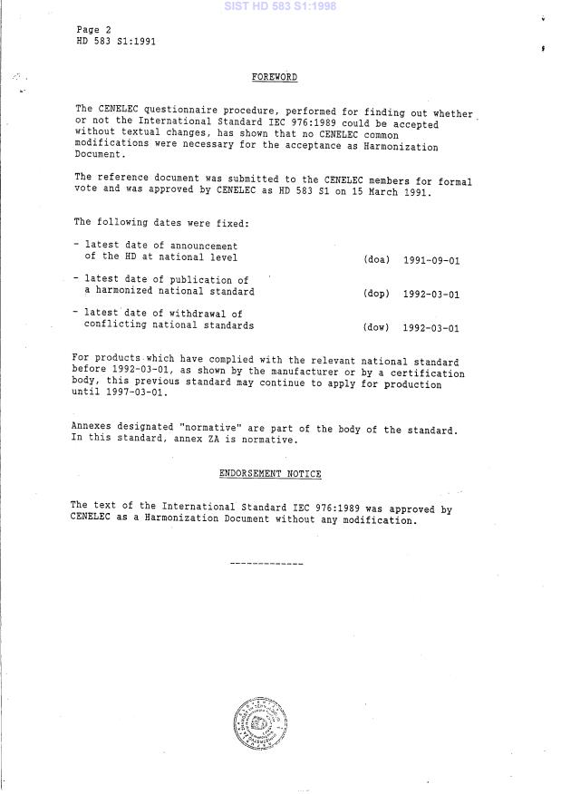 HD 583 S1:1991 HD 583 S1:1998 - Page 4 preview