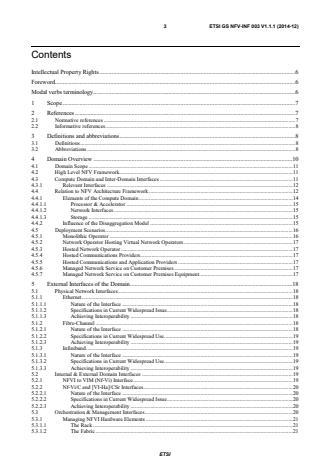 ETSI GS NFV-INF 003 V1.1.1 (2014-12) - Network Functions Virtualisation (NFV); Infrastructure; Compute Domain