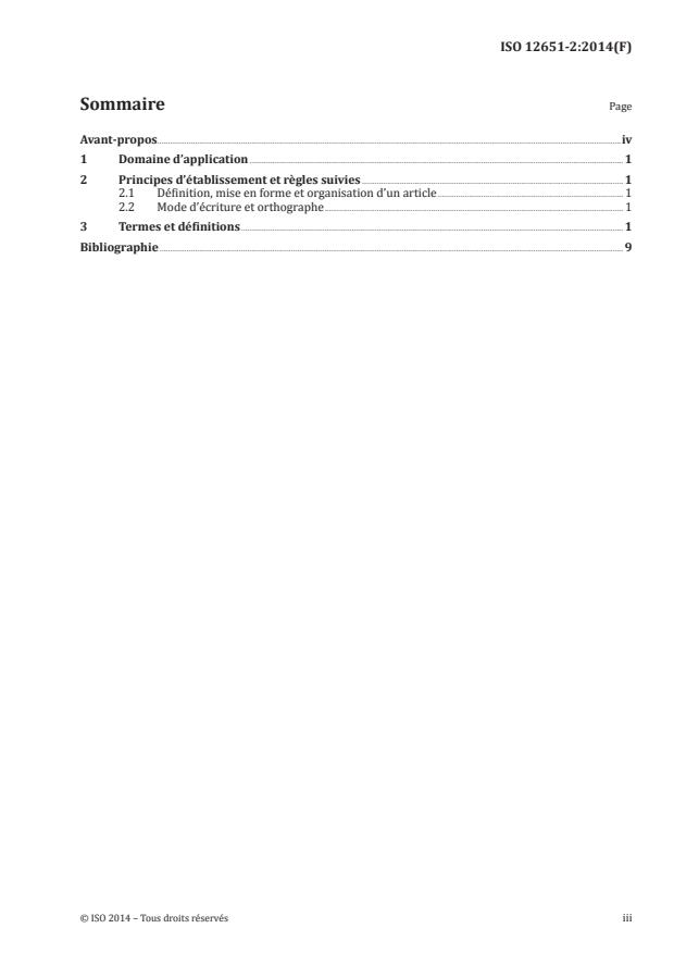 ISO 12651-2:2014 - Gestion de documents électroniques -- Vocabulaire