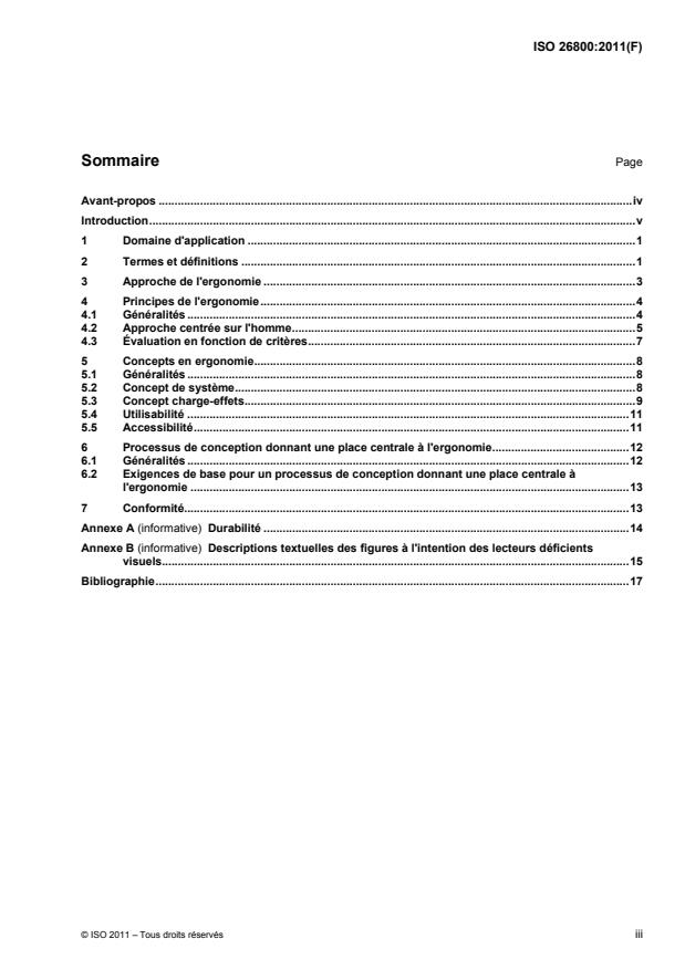 ISO 26800:2011 - Ergonomie -- Approche générale, principes et concepts