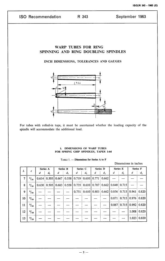 ISO/R 343:1963 - Withdrawal of ISO/R 343-1963