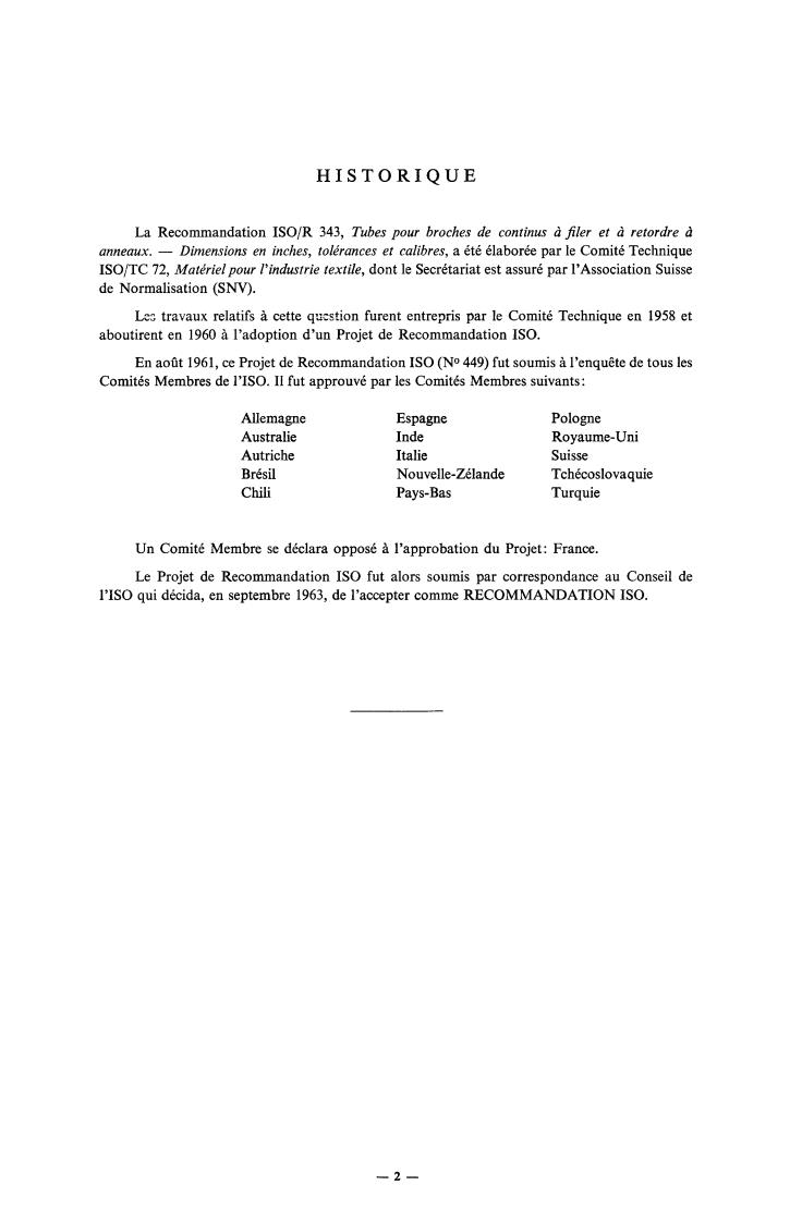 ISO/R 343:1963 ISO/R 343:1963 - Withdrawal of ISO/R 343-1963
Released:12/1/1963 - Page 2 preview