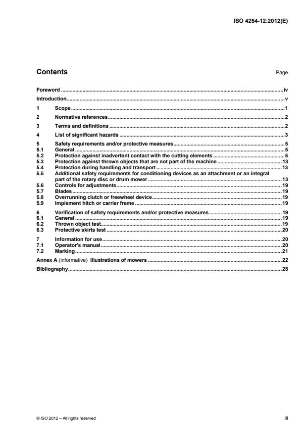 ISO 4254-12:2012 - Agricultural machinery -- Safety