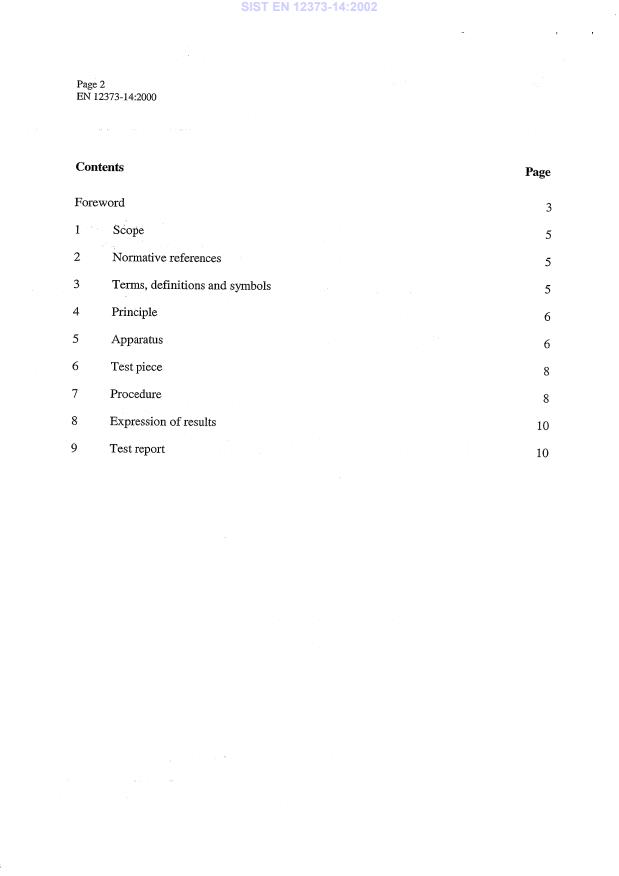 EN 12373-14:2000 EN 12373-14:2002 - Page 4 preview