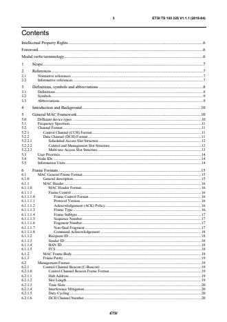 ETSI TS 103 325 V1.1.1 (2015-04) - Smart Body Area Network (SmartBAN); Low Complexity Medium Access Control (MAC) for SmartBAN