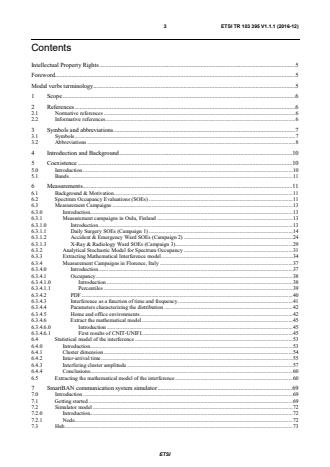 ETSI TR 103 395 V1.1.1 (2016-12) - Smart Body Area Network (SmartBan); Measurements and modelling of SmartBAN Radio Frequency (RF) environment