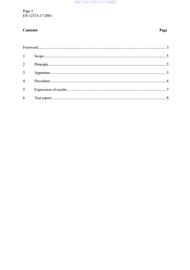 EN 12373-17:2001 EN 12373-17:2002 - Page 4 preview