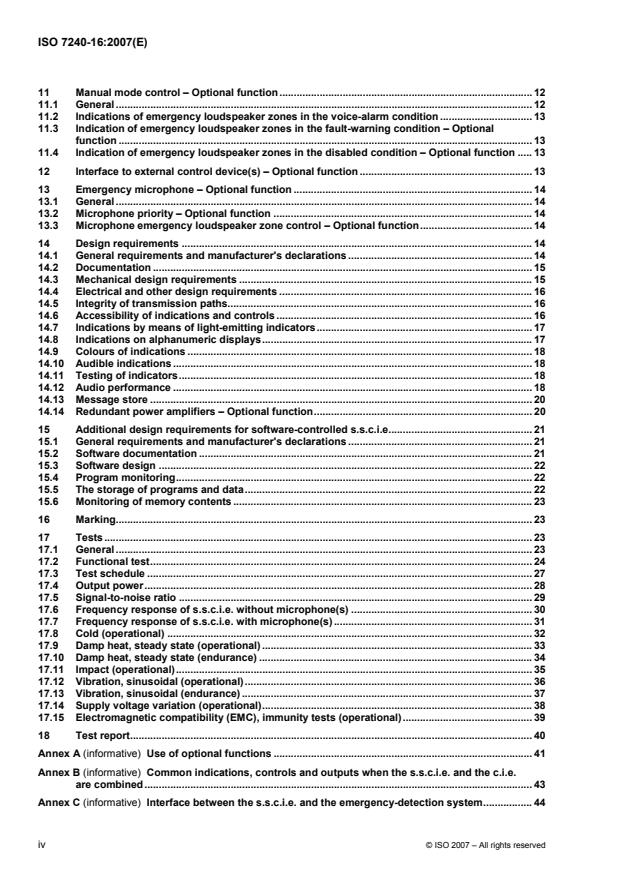 ISO 7240-16:2007 ISO 7240-16:2007 - Fire detection and alarm systems - Page 4 preview