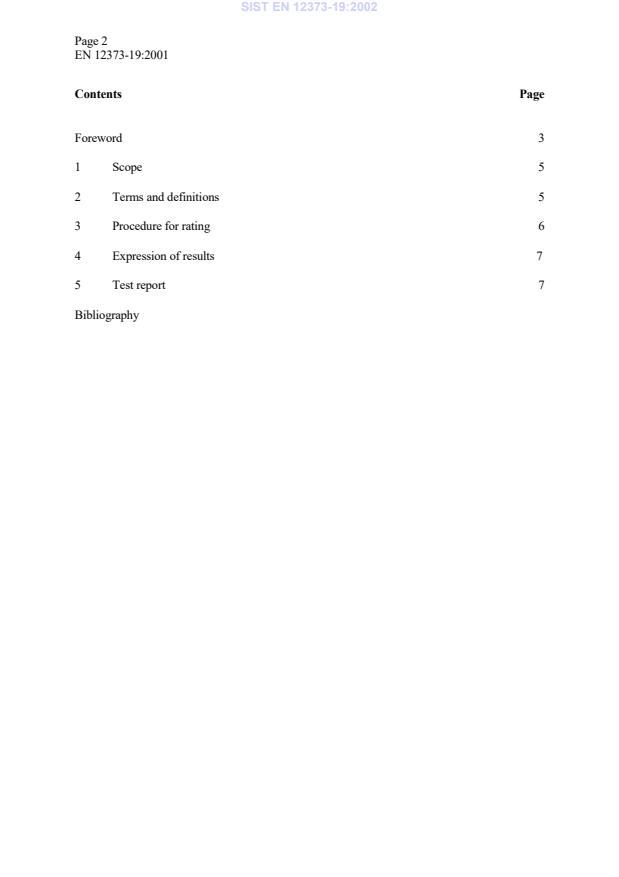 EN 12373-19:2001 EN 12373-19:2002 - Page 4 preview