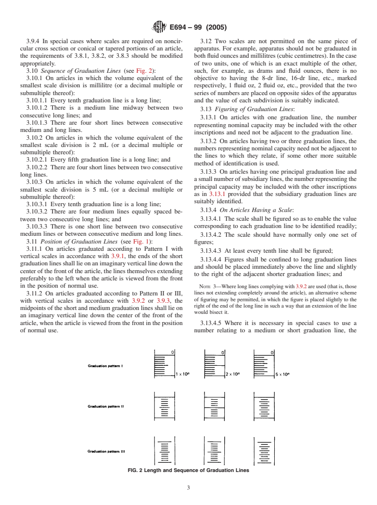 ASTM E694-99(2005) - Standard Specification for Laboratory Glass Volumetric Apparatus