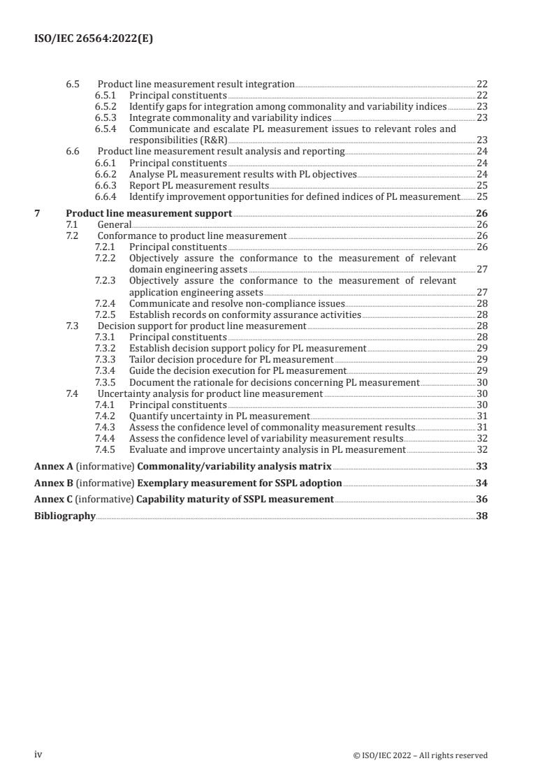 ISO/IEC 26564:2022 ISO/IEC 26564:2022 - Software and systems engineering — Methods and tools for product line measurement
Released:5. 12. 2022 - Page 4 preview